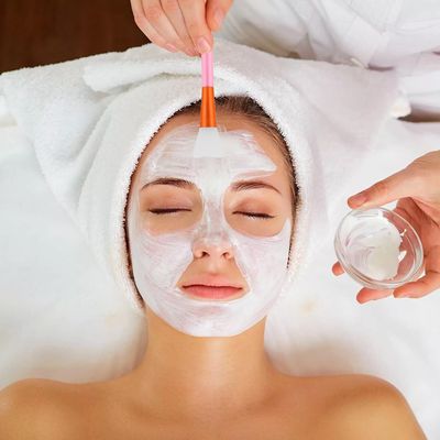 Face Mask Applicator,4 Pcs Silicone Face Mask Brush Reusable Facial Brushes Applicator for Applying Skin Care Products Skincare Supplies Tool for Face Mask Eye Mask Body Lotion