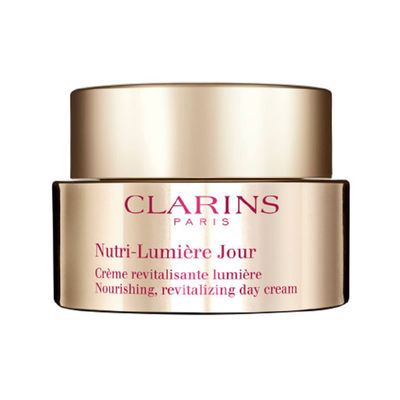 Clarins Nutri-Lumire Day Cream | Anti-Aging Moisturizer | Restores Radiance and Vitality To Mature Skin | Minimizes Appearance Of Deep Wrinkles and Age Spots | Nourishes and Softens | 1.6 Ounces