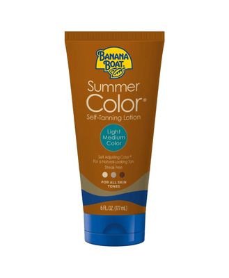 Banana Boat, Summer Color Self-Tanning Lotion, Light/Medium Color, For All Skin Tones, 6-Ounce Tubes (Pack Of 3) By Banana Boat [Beauty]