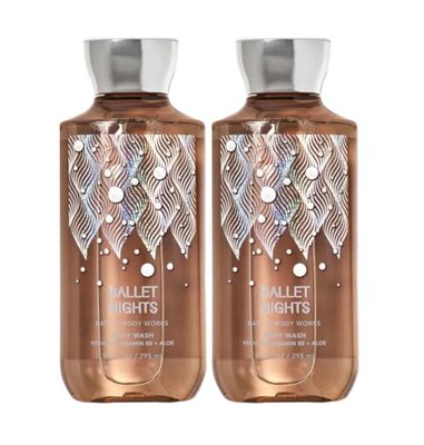 Bath &amp; Body Works Signature Collection Shower Gel For Women10 fl oz Pack Of 2 (Ballet Nights)