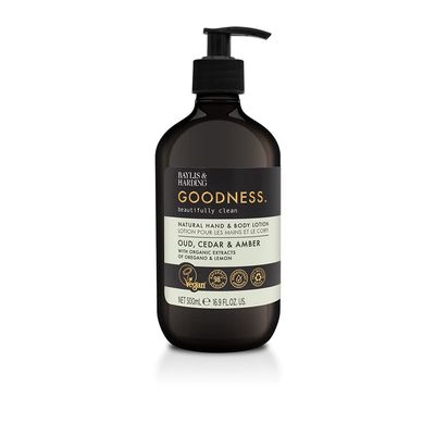 Baylis &amp; Harding Oud Cedar and Amber Hand &amp; Body Lotion - 16.9 fl oz - (PACK OF 3)