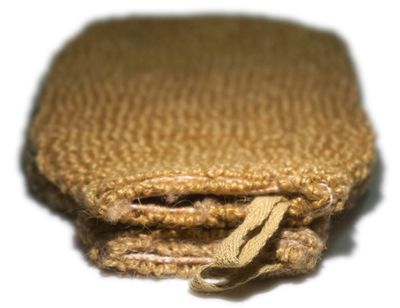 2 Pieces(5.19.0 inches) Natural Vegetable Fiber Exfoliating Sisal Bath Spa Shower Scrubber Loofah Rub Glove Mitt Mitten - Great for Your Skin Care in The Bath - Anti