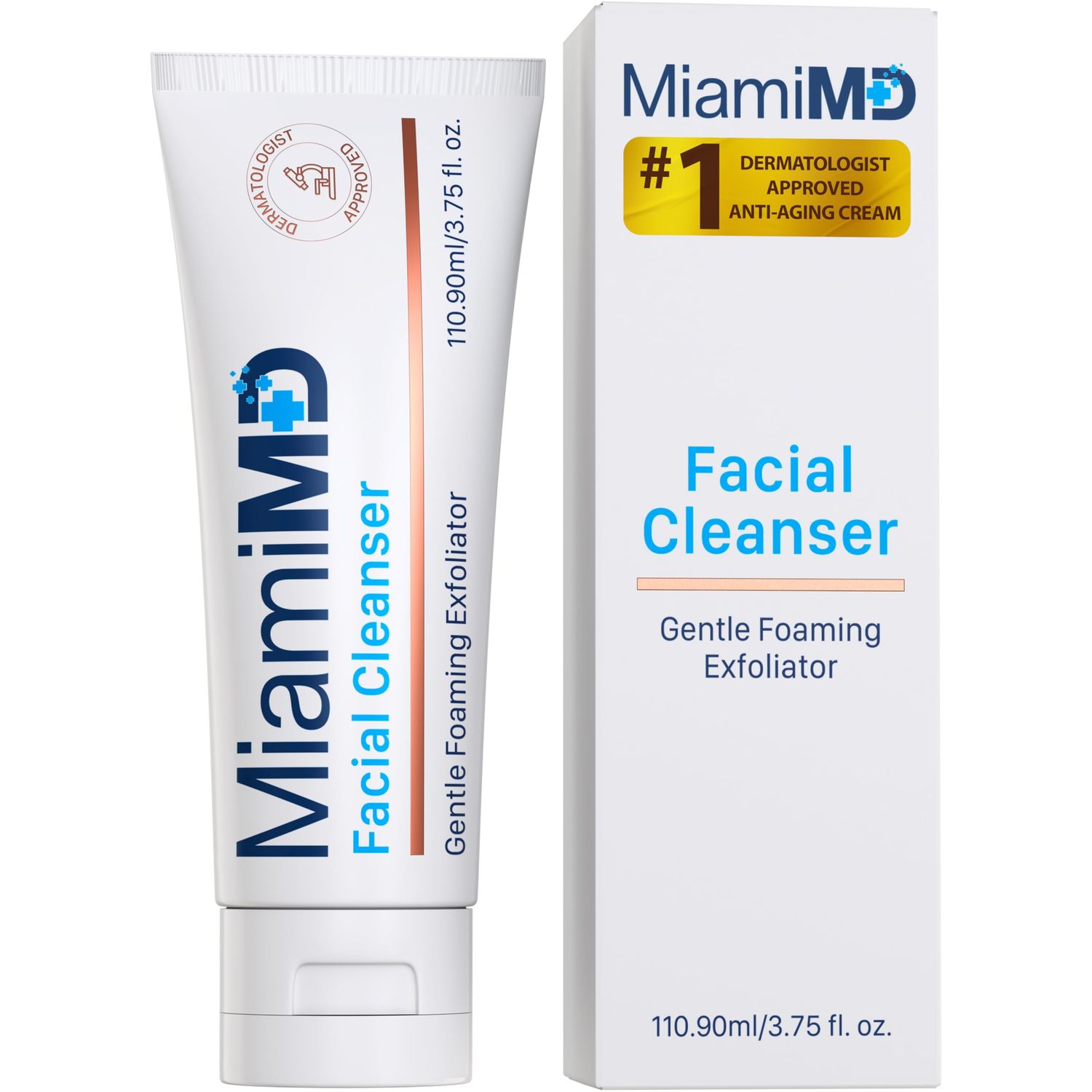 Face Wash (3.75oz) Face Cleanser for Women - Premium Facial Cleanser for Face Wash Women - Foaming Facial Cleanser for Hydrating and Moisturizing Skin - Facial Skin Care Products for All Skin Type