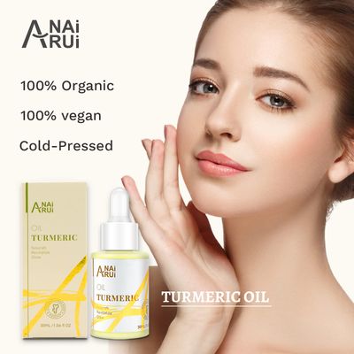 ANAI RUI Turmeric Face Oil, Facial Oils &amp; Serum with Turmeric, Turmeric Skincare Oil for Dry Skin, Wrinkles, Acne, Evens Tone, Moisturizing Face Oil 1.06OZ