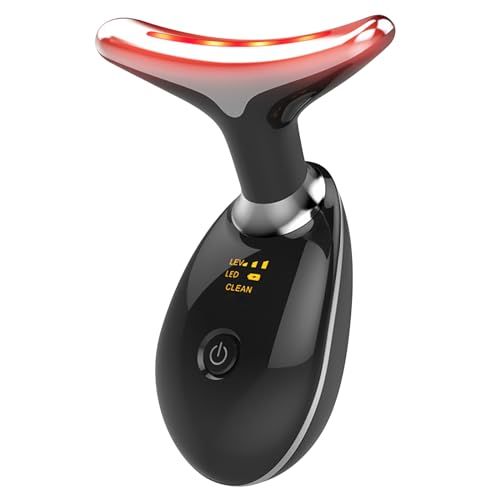 ELISHINE Microcurrent Facial Device for Skin Care, Black