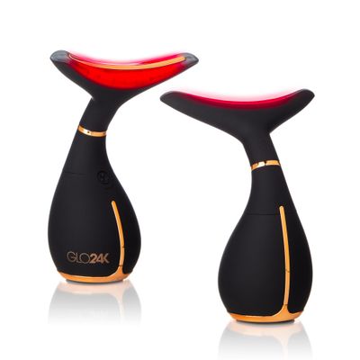 GLO24K Face and Neck Beauty Massager. Pack of 2.