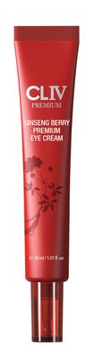 CLIV Ginseng Berry Premium Eye Cream, Moisturizing Eye Cream for Puffy Eye Area, With Ginseng Berry Fermentation Filtrate, Massage Cream for Tired Eyes, Authentic Korean Skincare
