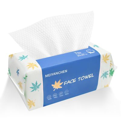 Disposable Face Towel 70 Count for Sensitive Skin9.17oz/pack Extra Thick Soft Clean Facial Wash Cloth, Face Towelettes Disposable for Skin Care, Skin Towels Makeup Remover, Facial Cleansing