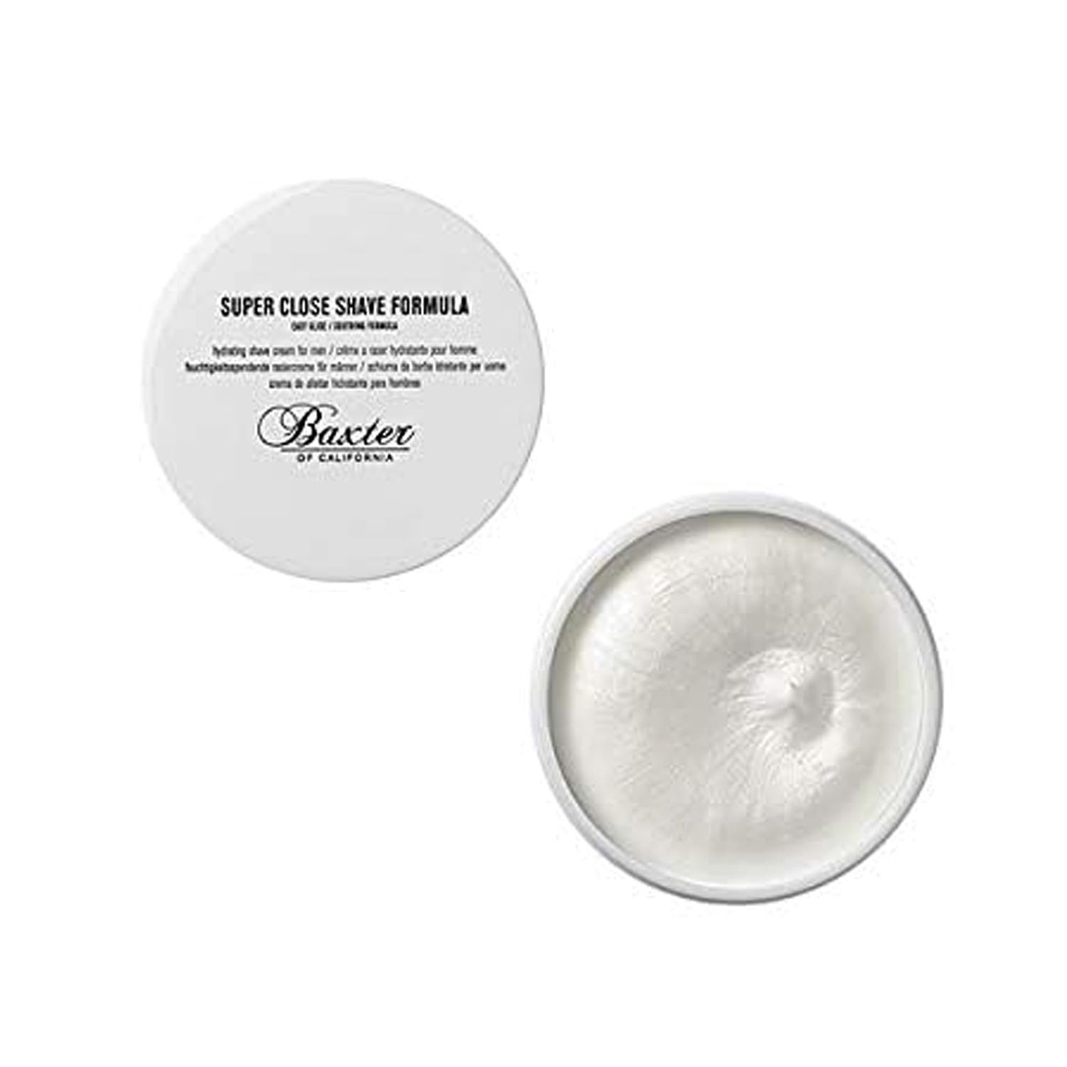 Baxter of California Super Close Shave Formula for Men | Easy Glide| Soothing Formula | Tea Tree Oil, Witch Hazel &amp; Peppermint | 8 oz