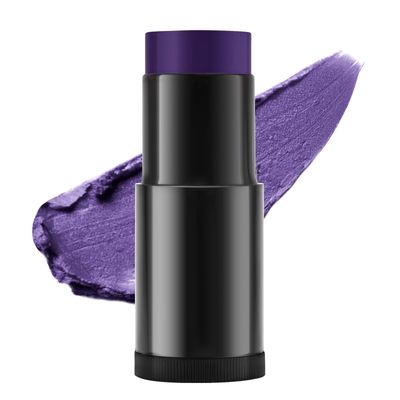 1oz Face Body Paint Oil Stick - Non-toxic Cream Blendable Foundation Makeup Sticks Halloween Face Body Eye Paint Skeleton Ghost Cosplay Costume Professional SFX Corpse Special Effects - Purple