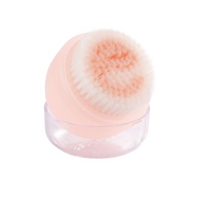 EcoTools Deep Cleansing Facial Brush, Manual Facial Cleansing Brush Exfoliates &amp; Deeply Cleanses, Remove Makeup &amp; Dry Skin, Eco-Friendly Face Brush for Cleansing, Color May Vary, 1 Count