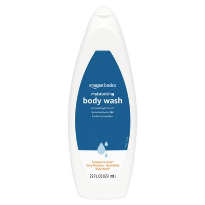 Amazon Basics Body Wash for Moisturizing Skin, Fresh, 22 fl oz (Pack of 1)