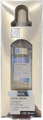 Global Beauty Care Retinol Facial Serum 1oz