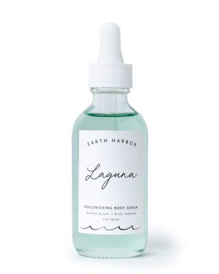 Earth Harbor | LAGUNA Replenishing Body Serum - Smoothes Complexion | Sea Botanicals &amp; Blue Yarrow | 100% Plant-Based + Sustainable | 2 fl oz