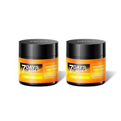 DrBioCare Advanced Hot Sweat Cream, Natural Sweat Enhancer Cream for Men and Women, Makes You Sweat Harder and Faster 2 bottle
