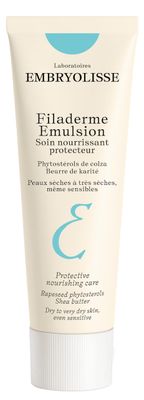 Embryolisse Filaderme Emulsion. Hydrating Face Moisturizer &amp; Intensive Nourishing Repair for Dry to Very Dry Skin, With Aloe Vera &amp; Shea Butter, 2.54 Fl Oz