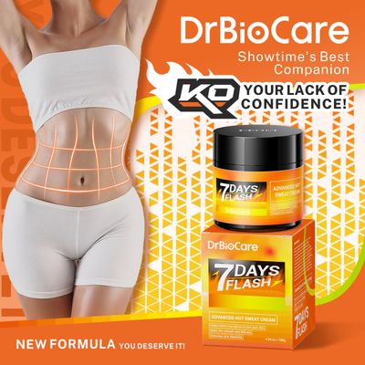 DrBioCare Advanced Hot Sweat Cream, Natural Sweat Enhancer Cream for Men and Women, Makes You Sweat Harder and Faster 2 bottle