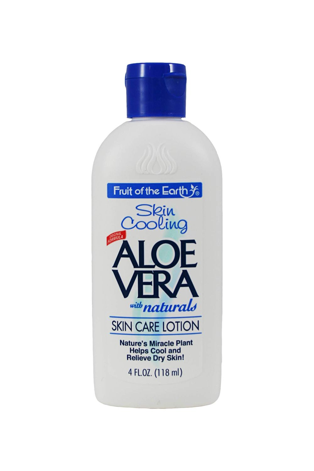 Fruit of The Earth Aloe Vera Lotion, 4 oz. Travel Size (Pack of 9)