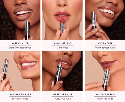 By Terry Hyaluronic Hydra-Balm Hydrating Lipstick, For Soft, Plump Lips, UV Defense, Add Color &amp; Shine, Vegan, Love Affair