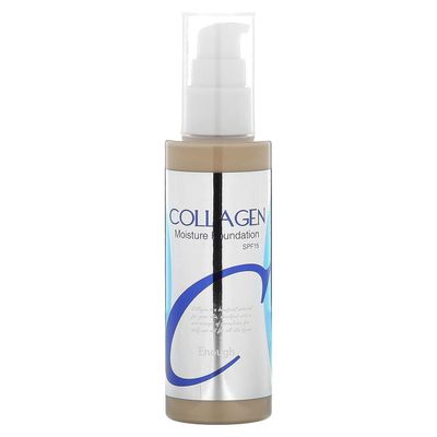 Enough Collagen, Moisture Foundation, SPF 15, 13, 3.38 fl oz (100 ml)