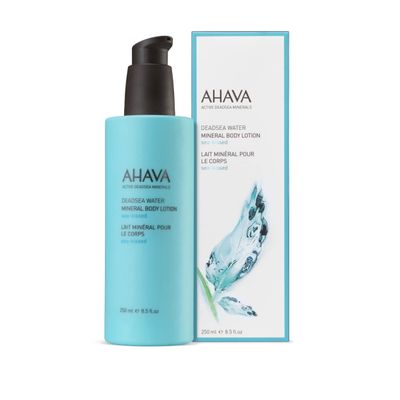 AHAVA Dead Sea Water Mineral Body Lotion, Sea-Kissed - Provides All Day Hydration, Helps Fight Dehydration, Refines Skin's Texture, Enriched with Exclusive Osmoter, Aloe Vera &amp; Witch Hazel, 8.5 Fl.Oz