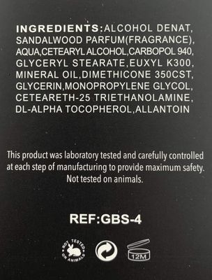 G.B.S Aftershave Balm, Sandalwood, 5-Ounce