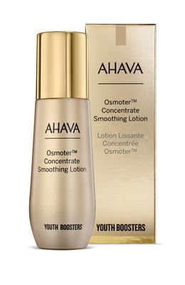 AHAVA Osmoter Concentrate Smoothing Lotion - Silky, lightweight lotion for youthful appearance, reduce wrinkles & fine lines, refine & smoothe skins texture, with Osmoter X6 & 3D Complex, 1.7 Fl.Oz