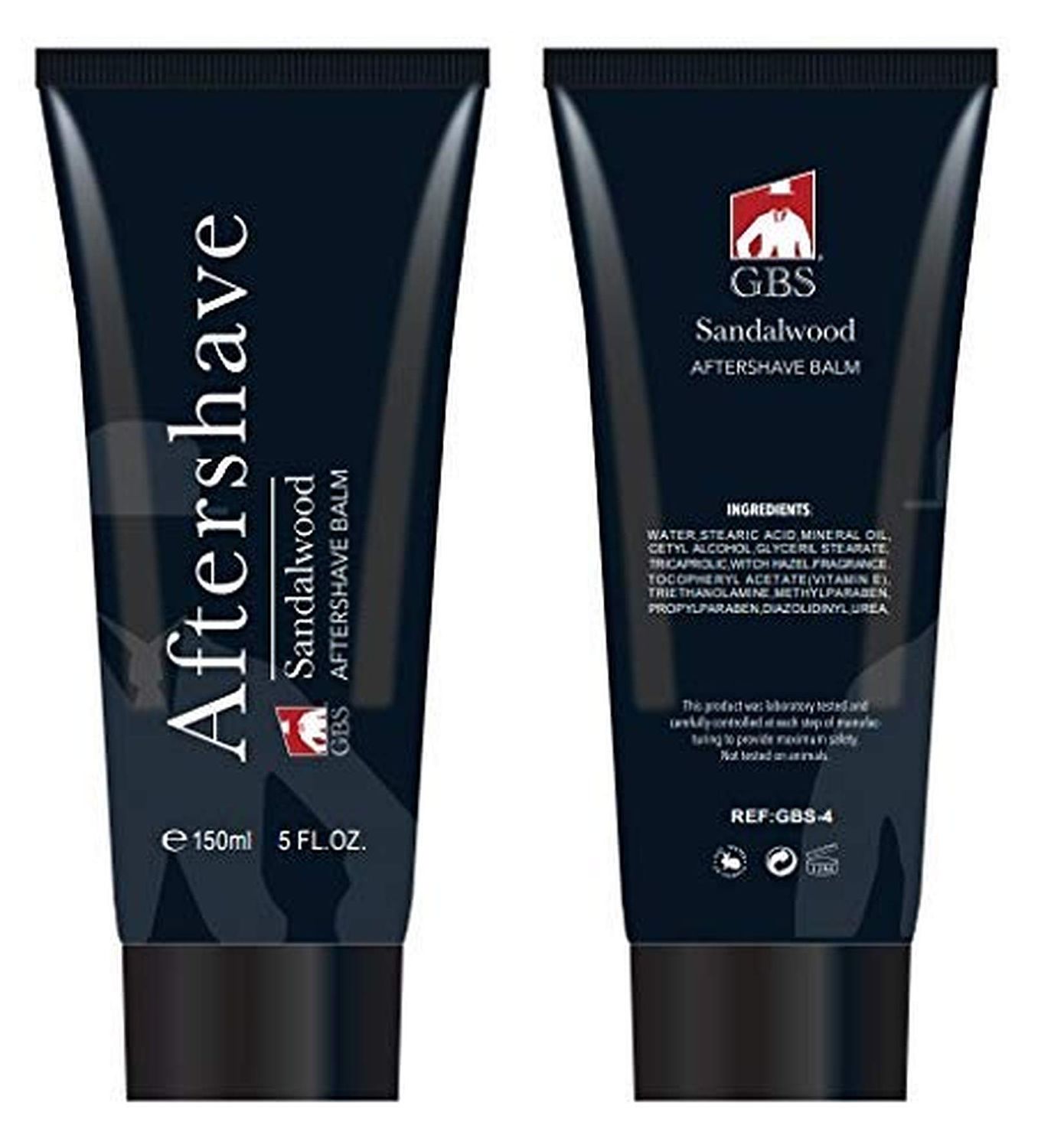 G.B.S Aftershave Balm, Sandalwood, 5-Ounce