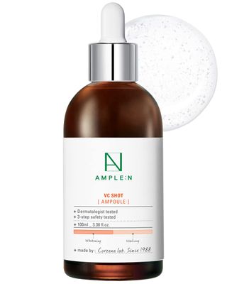 AMPLE:N VC Shot Serum - Anti-Aging Face Serum with Vitamin C - Evens Pigmentation and Aging Spots - Vitamin C Serum to Clear Skin of Sun Damage and Reduce Wrinkles, 3.38 fl.oz.