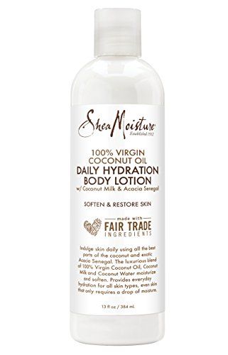 100% Virgin Coconut Oil Daily Hydration Body Lotion by Shea Moisture for Unisex - 13 oz Body Lotion