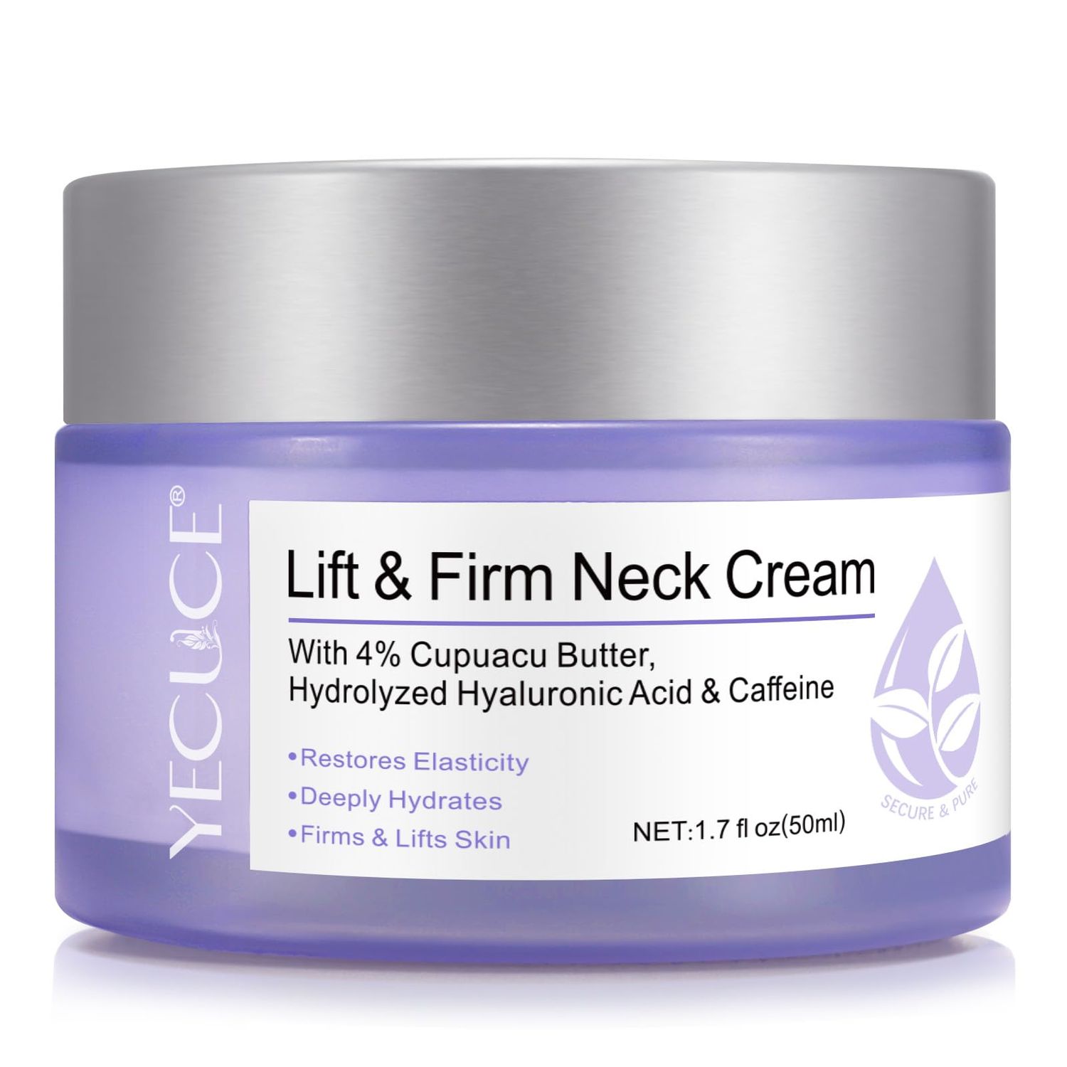 Acorn + Oak Neck Firming Cream,Tighten and Lift Neck Cream for Tightening Skin Including Chest -With Pro-Active Firming Complex 1.7 oz
