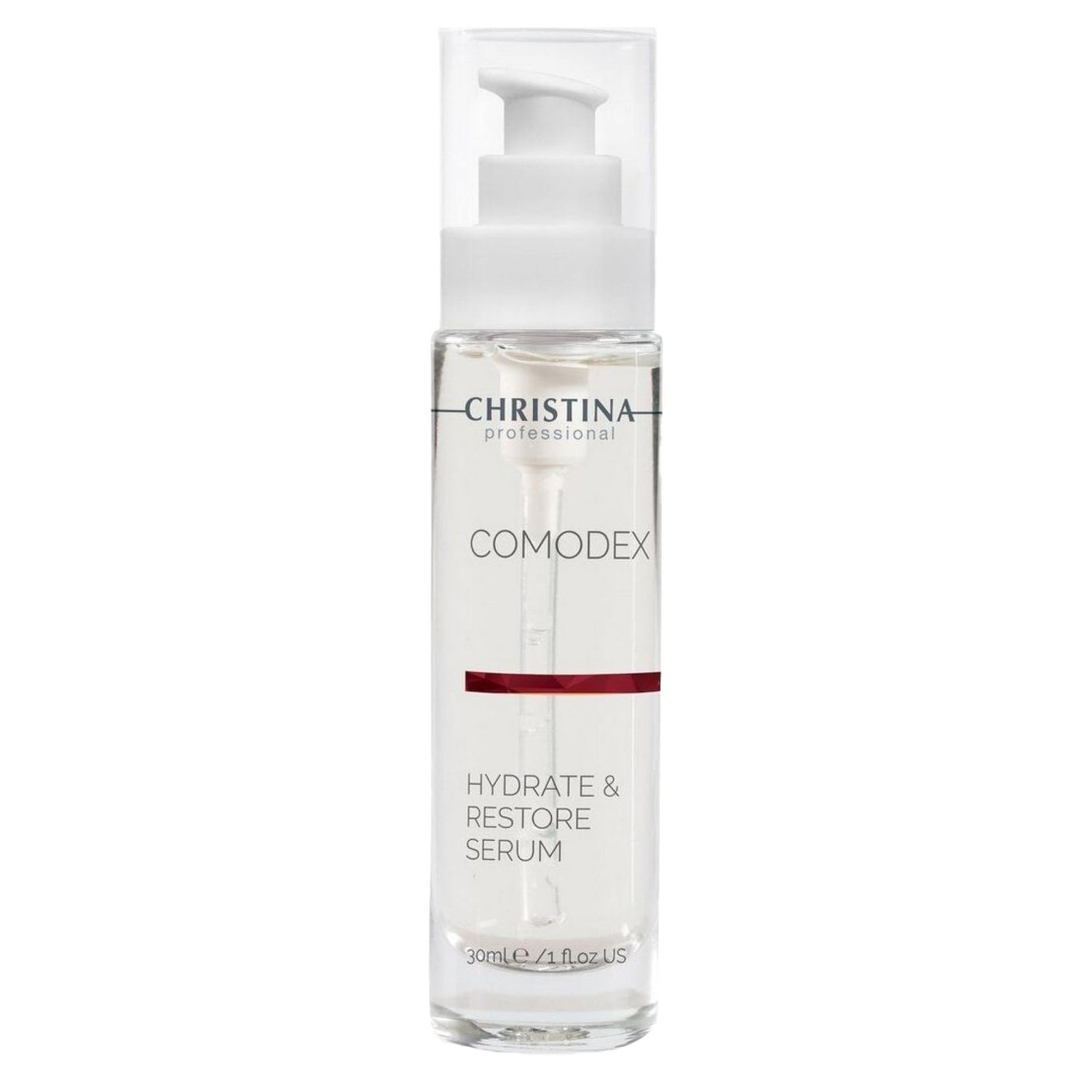 Christina Comodex Hydrate &amp; Restore Serum with Hyaluronic Acid - 30ml - Facial Hydrating Serum to Regenerate &amp; Rejuvenate - For Dehydrated Oily, Open Pores, Combination, &amp; Nomal Skin