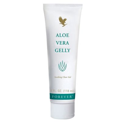 Forever Living Aloe Vera Gelly - Pure Aloe Gel - Soothing and Moisturizing Skin - Non-Staining &amp; Fast-Absorbing - Vegan &amp; Gluten-Free - 4 fl oz