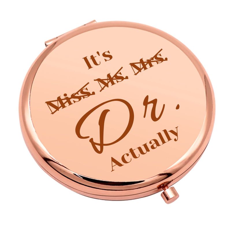 Doctor Gifts for Women Doctor Thank You Gift Compact Makeup Mirror PhD Graduation Gift Medical School Graduation Gifts Appreciation Gift Folding Makeup Mirror Christmas Birthday Gifts