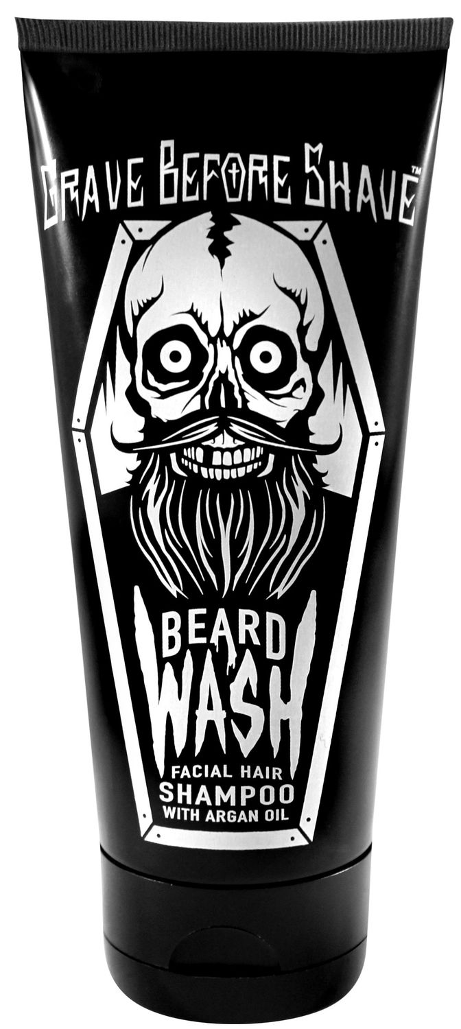 GRAVE BEFORE SHAVE BEARD WASH SHAMPOO 6oz. Tube