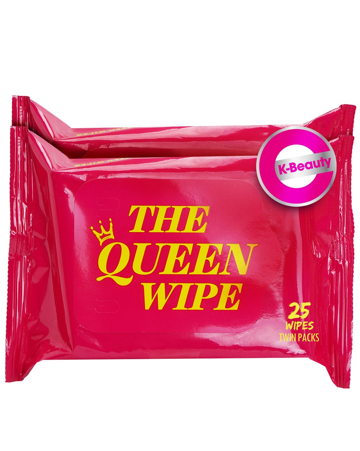 [K-Beauty] The Queen Wipe Micellar Wipes Cleansing Towelettes Face &amp; Eye Makeup Remover Wipes Facial Cleansing Cloths Gently Removes Oil &amp; Waterproof Makeup | No Harsh Ingredients (25 Wipes x2)