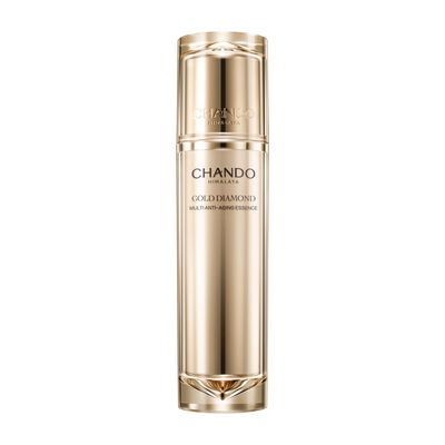 CHANDO Himalaya Gold Diamond Multi Anti-aging Essence (50ml/1.69oz) - Tri-Peptide Serum for Visible Correction of Anti Aging Signs &amp; Wrinkle with Carnosine