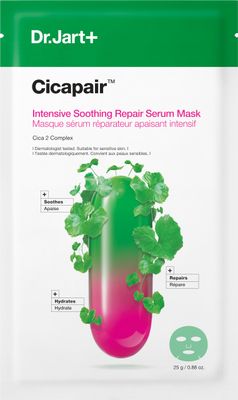 Dr.Jart+ Cicapair Sensitive Skin Serum Face Mask for Redness | Sheet Mask | Korean Skin Care, 1 Pack