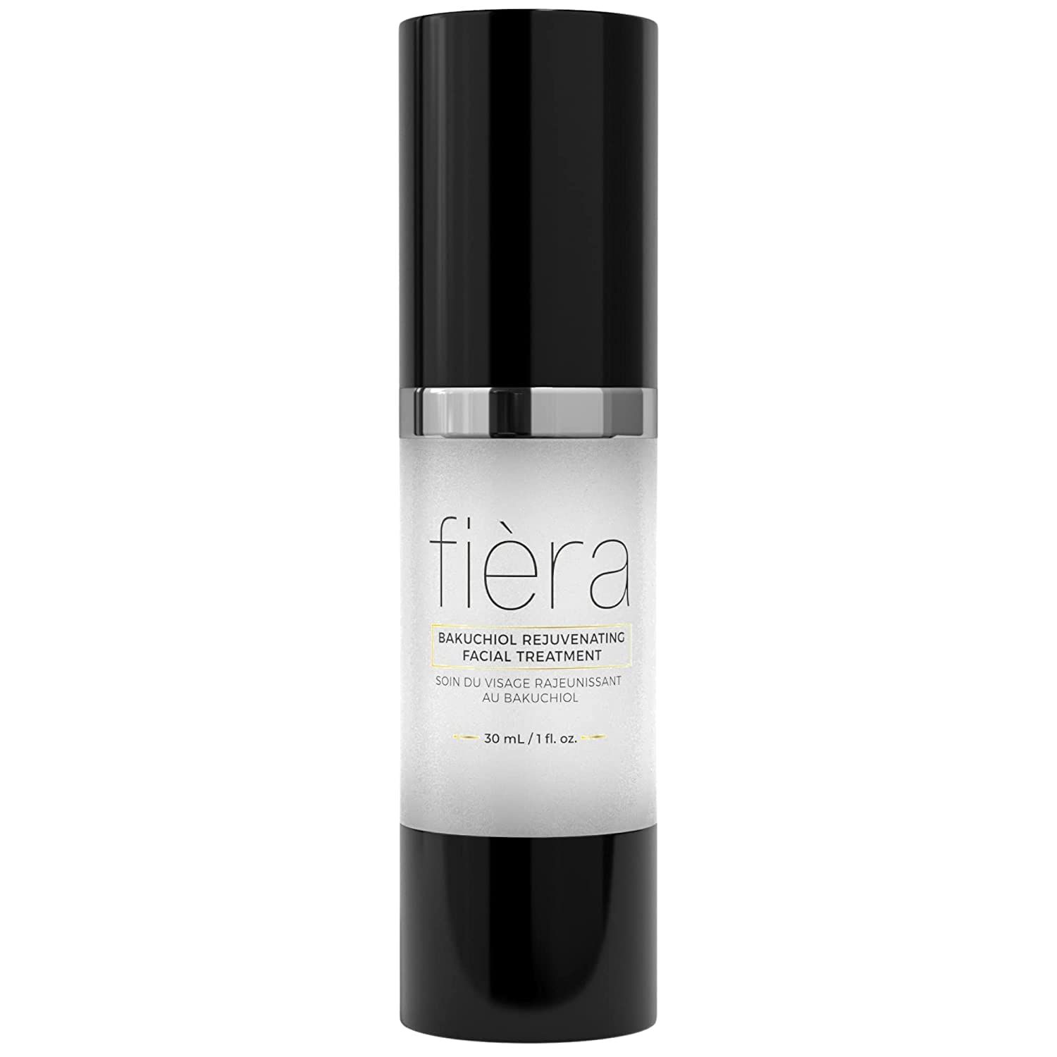 Fira Bakuchiol Rejuvenating Facial Treatment - Retinol-Alternative for Mature Skin - Corrects and Delays Visible Signs of Aging - With Potent Antioxidants - 1 FL. OZ.