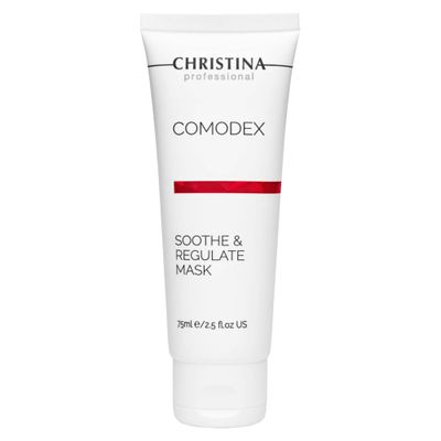 -CHRISTINA- Comodex - Soothe &amp; Regulate Facial Mask for Oily Skin | Balances Sebum Secretion | Face Masks Skincare Soothes Irritation and Redness | Prevents Blemishes Reoccurrence 75ml