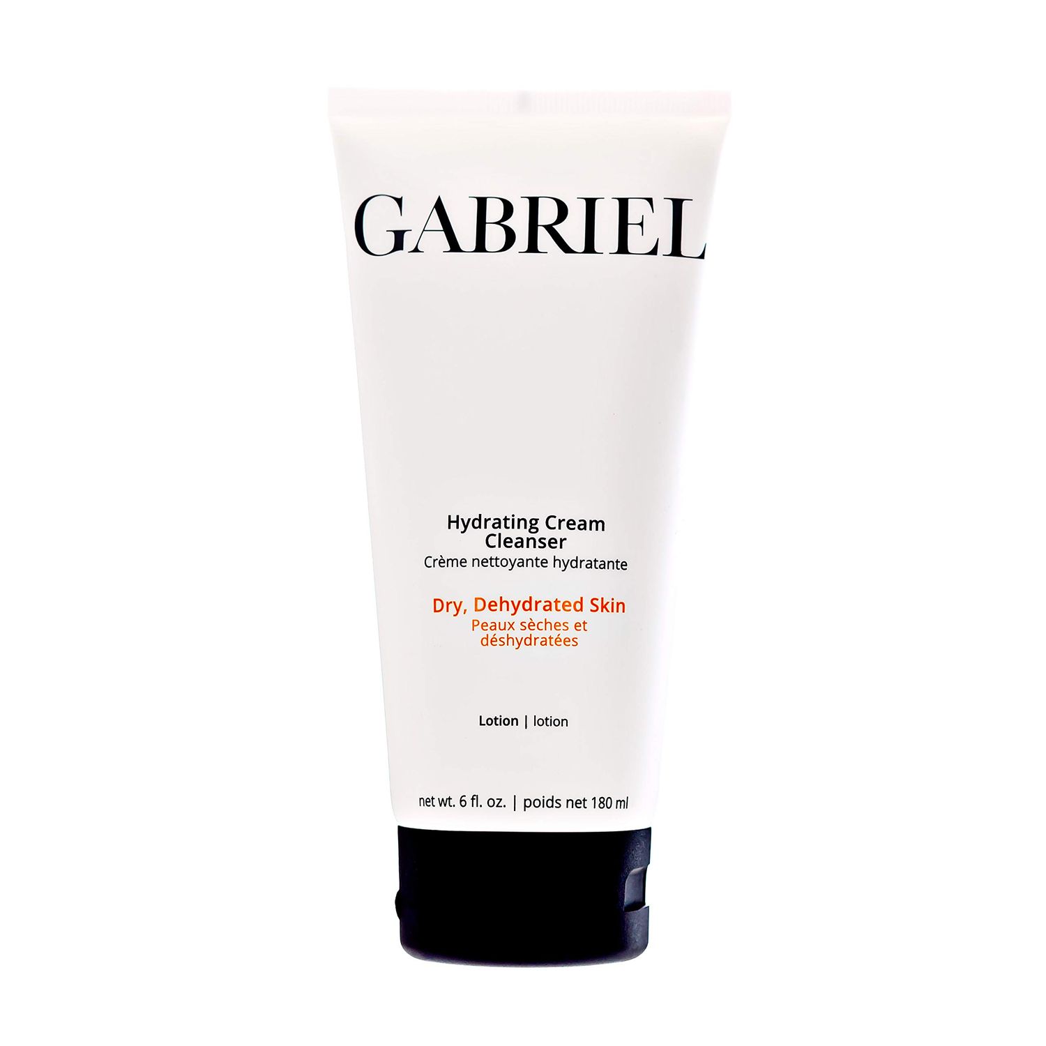 Gabriel Organic Cleanser, Natural Facewash, Paraben Free, Vegan Skincare 6 oz (Hydrating)
