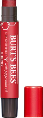 Burt&#39;s Bees 100% Natural Moisturizing Lip Shimmer, Cherry - 1 Tube