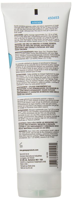 Gena Pedi Scrub Gel 8.5 oz