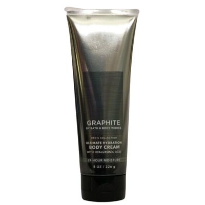 Bath and Body Works Gift Set of of 2 - 8 oz Body Cream - (Graphite)