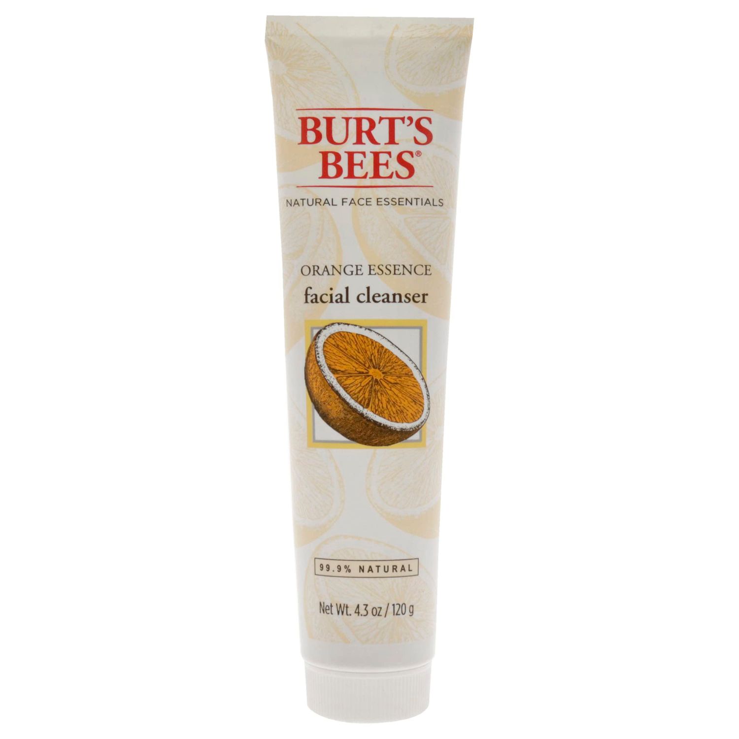 Burt&#39;s Bees Orange Essence Facial Cleanser, Sulfate-Free Face Wash, 4.3 Ounces