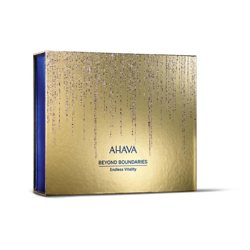 AHAVA Endless Vitality Gift Set - Includes Mineral Body Lotion, Mineral Hand Cream, Mineral Shower Gel 3 x 3.4 Fl.Oz &amp; Sample Crystal Osmoter X6 Serum