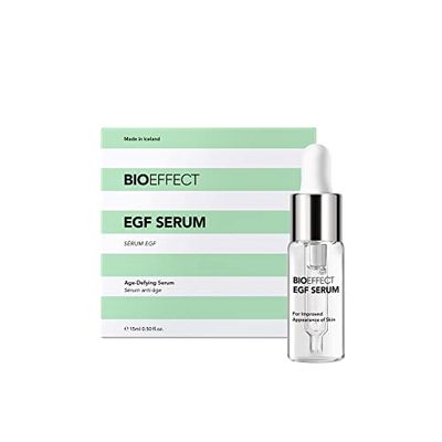 BIOEFFECT EGF Serum with Hyaluronic Acid and Barley Growth Factor, Best Rejuvenating Facial Treatment Fights Wrinkles, Hydrating, Firming, Anti-Aging Skincare for Face &amp; Neck, Oil-Free