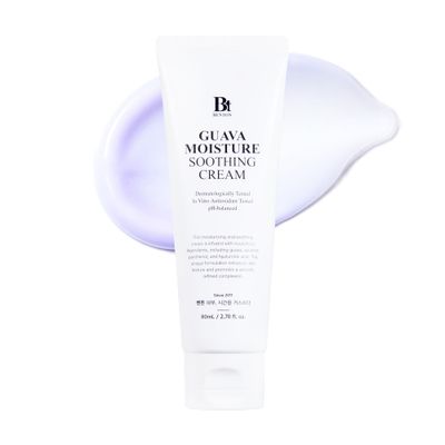 BENTON Guava Moisture Soothing Cream - Skin soothing and moisturizing effect for Dry skin types, Sensitive Skin, Not Tested on Animals, Korean Skin Care
