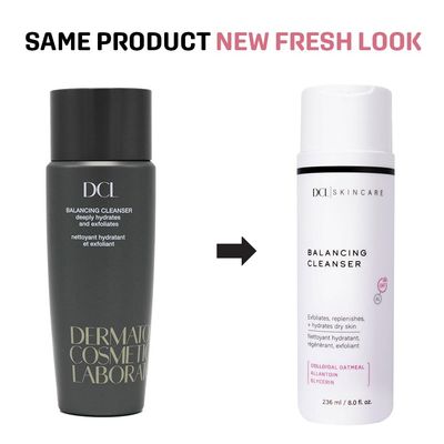 DCL Skincare Balancing Cleanser for Clearer, Smoother Skin, 8.0 Fl oz