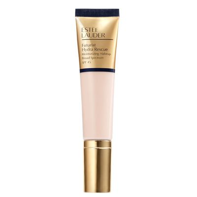 Este Lauder Futurist Hydra Rescue Moisturizing Foundation SPF 45 for a 12-Hour Glow, 1.2 Fl Oz, 1N0 Porcelain